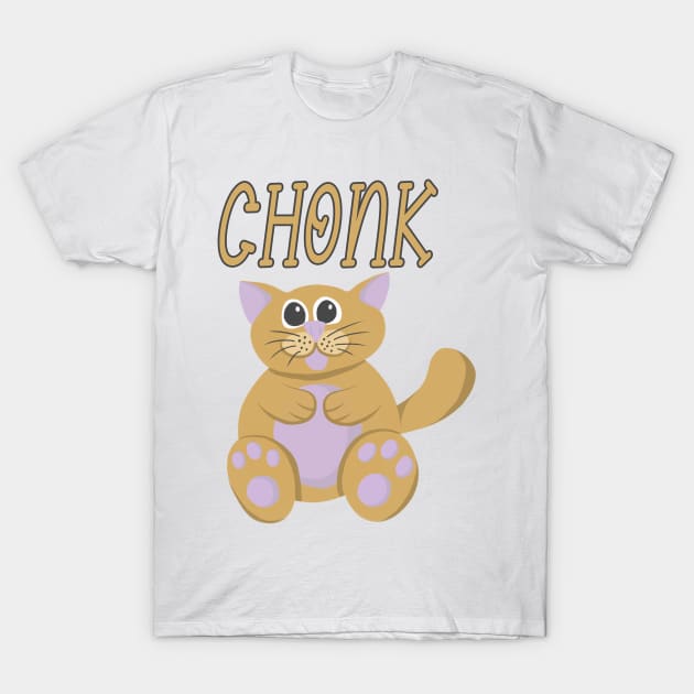 Chonk T-Shirt by Ashygaru